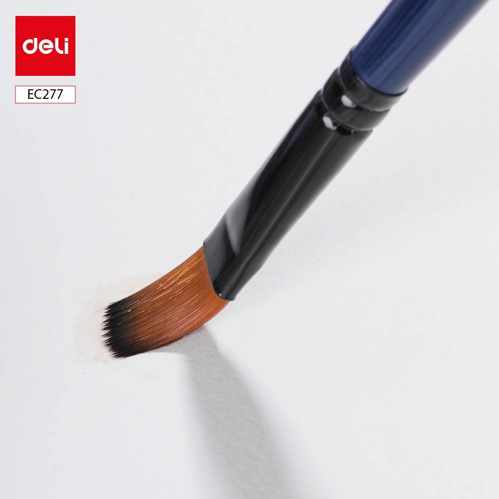 EC277-3 ديلي مجموعة فرشاة رسم ألوان مائية - 6 قطع - ألمينوم الناعم - ألوان مختلفة - EC277